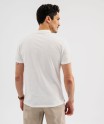 Polo manches courtes à motifs texturés homme